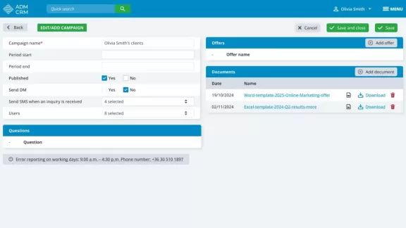ADM CRM